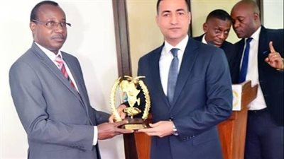 تكريم مصر في الكونجو الديمقراطية لفوز المنتخب الوطنى بجائزة اللعب النظيف