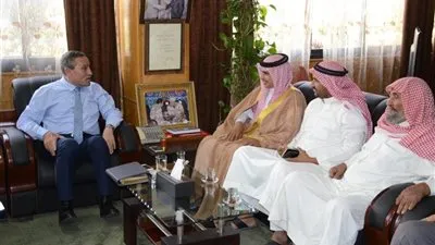 محافظ الإسماعيلية يستقبل لجنة مسابقات الاتحاد المصري لرياضة الهجن