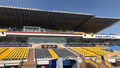 استاد الإسماعيلية في أبهى صوره لاستضافة أمم إفريقيا (صور)