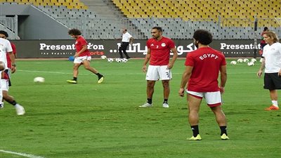 منتخب مصر يؤدي مرانه في الثامنة مساء على ستاد الكلية الحربية