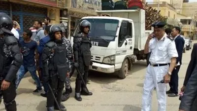 حملات مكبرة لإزالة الإشغالات بالمنطقة الأثرية بالهرم