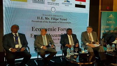 رئيس موزمبيق: نتابع عن كثب المشروعات القومية الضخمة التي تنفذها مصر