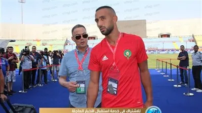 بنعطية يرفض حضور المؤتمر الصحفي لمباراة ناميبيا