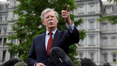 بولتون: لا يمكن لإيران مطلقا أن يكون لديها أسلحة نووية