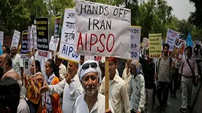 جماعات يسارية هندية تحتج على زيارة بومبيو