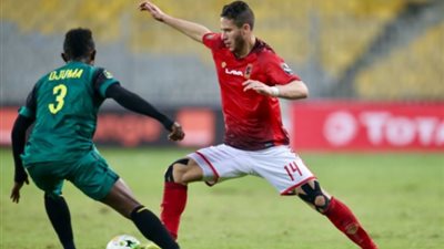 إصابة رمضان صبحي في تدريب الأهلي