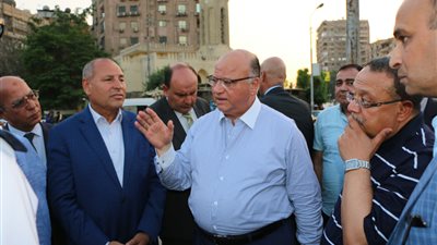 محافظ القاهرة يتفقد شارع أحمد تيسير شرق مدينة نصر‎