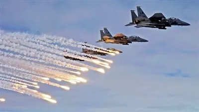 مقاتلات التحالف العربي تستهدف مواقع للمليشيا في الضالع