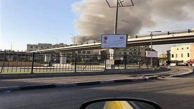 لا خسائر بشرية.. التفاصيل الكاملة لحريق السوق القديم بالعتبة  