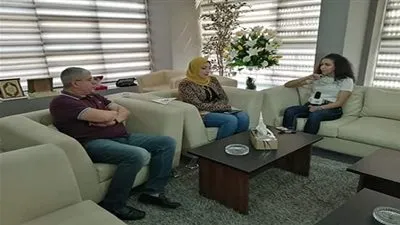 أحمد شوبير والرفاعي يكرمان سارة عصام صاحبة الحذاء الذهبي في الدوري الإنجليزي