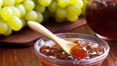 طريقة تحضير مربى العنب 