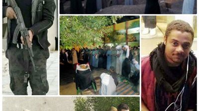 أهالي أسوان يستقبلون شهداء الوطن ضحايا هجوم العريش