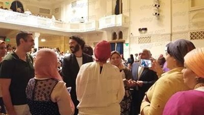 حفل علي الحجار كامل العدد في الجامعة الأمريكية بحضور خالد النبوي (صور)