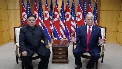 ترامب بعد لقاء كيم: عقدنا اجتماعا رائعا للغاية ودعوته لزيارة البيت الأبيض