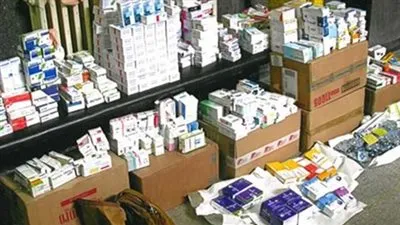  ضبط 1480 عبوة أدوية بيطرية مجهولة بكفر الشيخ