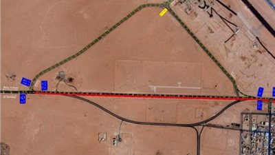  بدء المرحلة الثالثة لأعمال ربط طريق 