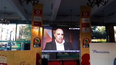 نادي جزيرة الورد يستعد لاستقبال الجماهير لتشجيع المنتخب المصري في كأس الأمم الافريقية 