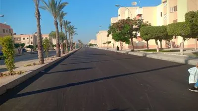 رئيس جهاز السادات: رفع كفاءة وتطوير شارع أبوبكر الصديق بطول 7 كم 