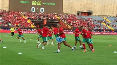 تشكيل المغرب لمواجهة جنوب أفريقيا