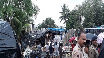 الأمطار تتسبب في مقتل 15 شخصا جراء انهيار جدار بالهند 