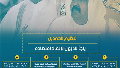 تنظيم الحمدين يلجأ للديون لإنقاذ اقتصاده