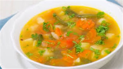 طريقة تحضير شوربة الخضار الدايت