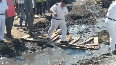 نائب محافظ القاهرة يقود حملة مكبرة لهدم المدابغ بمصر القديمة