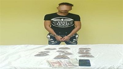 ضبط عنصر إجرامي وبحوزته 450 جرام استروكس بالوايلي