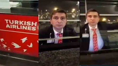 مشهد عدواني.. موظف في مطار إسطنبول يتعامل بوحشية مع مسنة مريضة (فيديو)