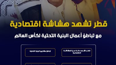 قطر تشهد هشاشة اقتصادية مع تباطؤ أعمال البنية التحتية لكأس العالم