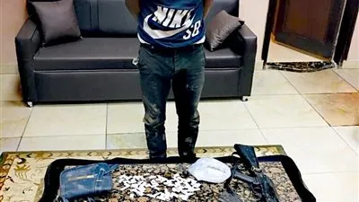ضبط مسجل شقي خطر في أجا هارب من أحكام وبحوزته مخدرات وسلاح ناري