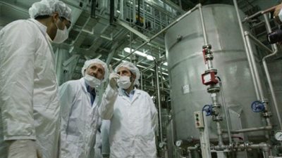 إيران تعلن رفع مستوى تخصيب اليورانيوم إلى 5 بالمئة