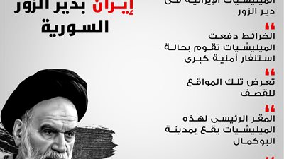 تمركز ميليشيات إيران بدير الزور السورية