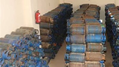 إيقاف تشغيل مستودع غاز بالمنوفية شهرين بسبب التصرف في 300 أسطوانة