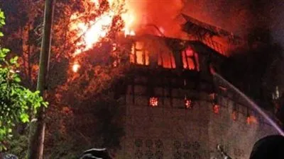 الكنيسة تصدر بيانا بشأن حريق دير الأنبا بولا بحدائق القبة 