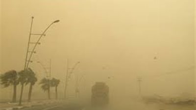 الأرصاد: استمرار نشاط الرياح المثيرة للأتربة على هذه المناطق غدا