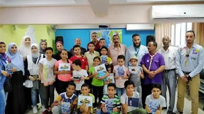مياه الإسماعيلية تواصل التوعية في معسكر الكشافة الجوية 