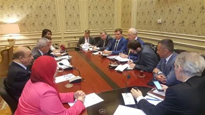 رئيس خارجية النواب يلتقي نائب رئيس لجنة العلاقات الخارجية بالبرلمان الروسي (صور)