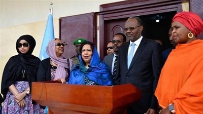 الصومال.. الممثل الخاص للأمم المتحدة المعني بالعنف الجنسي يزور بيدوا