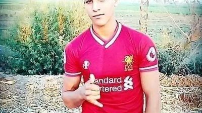 أهالي ملوي بالمنيا يشيعون جنازة الشهيد المجند عبدالله جمال بقرية الأشمونين 