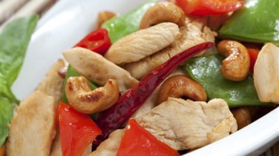 طريقة تحضير دجاج بالكاجو صحي