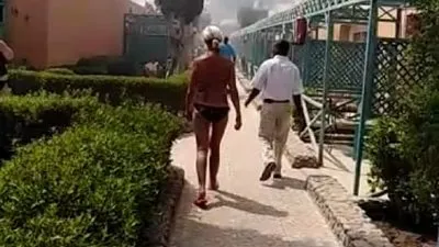 الحماية المدنية تسيطر على حريق محدود بالمركز السياحي بالغردقة 