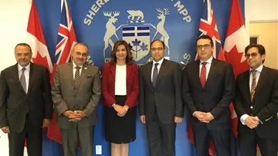 وزيرة الهجرة تلتقي بأعضاء من الجالية المصرية في كندا