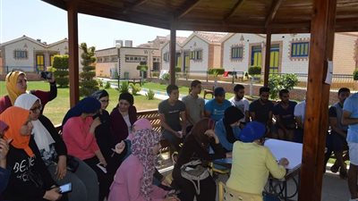 فعاليات ملتقى إعداد القيادات الطلابية الأول بمعسكر جمصة