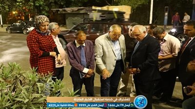 جولة مسائية لمحافظ الجيزة بحي الدقي لمتابعة أعمال التطوير‎