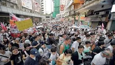 الصين: بعض أفعال محتجي هونج كونج 