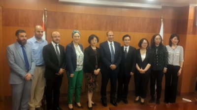 رئيس التنمية الصناعية يبحث رفع كفاءة الكوادر الفنية بالهيئة