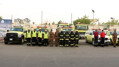 الدفاع المدني يبدأ تنفيذ خطته للطوارئ بـ17 ألف ضابط وفرد