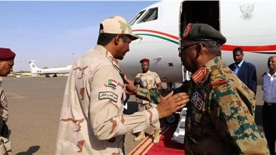 نائب رئيس المجلس العسكري السوداني يزور جوبا
