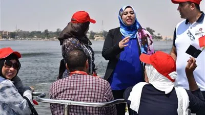  ممثلى التوعية للمياه فى زيارة ميدانية لقناة السويس الجديدة